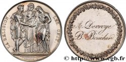 AMOUR ET MARIAGE Médaille de mariage, La Religion les unit TTB+