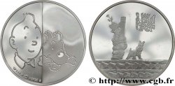CINQUIÈME RÉPUBLIQUE Médaille, Tintin et les Incas