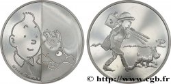 CINQUIÈME RÉPUBLIQUE Médaille, Tintin au Congo