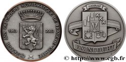 CINQUIÈME RÉPUBLIQUE Médaille, 40 ans du groupe numismatique de Franche-Comté