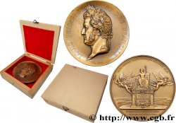 LOUIS-PHILIPPE Ier Médaille, Rétablissement des lignes de chemins de fer, refrappe