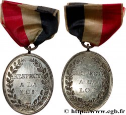 THE CONVENTION Médaille, Respect à la loi