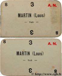 TROISIÈME RÉPUBLIQUE Carton de député, Louis Martin TTB