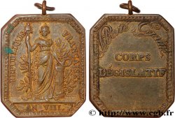 CONSULADO Plaquette, Corps législatif