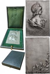 III REPUBLIC Plaquette de récompense AU