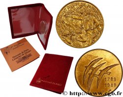 QUINTA REPUBLICA FRANCESA Médaille Du Bicentenaire de la Révolution Française