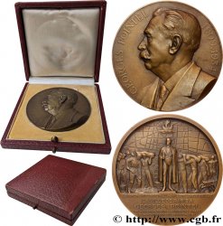 TROISIÈME RÉPUBLIQUE Médaille, Hommage à Georges Pointel