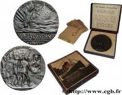 TERCERA REPUBLICA FRANCESA Médaille, Torpillage du Lusitania