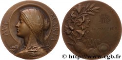 TROISIÈME RÉPUBLIQUE Médaille, Ave Maria