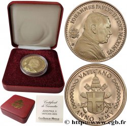 FUNFTE FRANZOSISCHE REPUBLIK Médaille, Commémoration du décès de Jean-Paul II