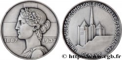LES ASSURANCES Médaille, Cinquantenaire de l’Union suisse