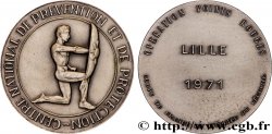 FUNFTE FRANZOSISCHE REPUBLIK Médaille, Centre national de prévention et de protection