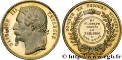 SECOND EMPIRE Médaille, Société de secours mutuels de Saint Joseph
