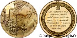 AMOUR ET MARIAGE Médaille, Mariage de Clémentine Hozier et Winston Churchill
