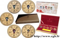 CHINE Coffret de 5 médailles, Jeux Olympiques, Dreams come true