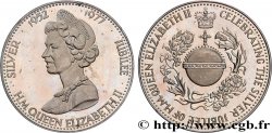 GRANDE-BRETAGNE - ÉLISABETH II Médaille, Souvenir du Jubilé d’argent