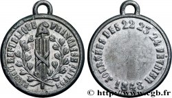 SECOND REPUBLIC Médaille, Journées de février