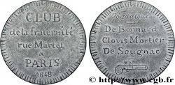 DEUXIÈME RÉPUBLIQUE Médaille, Club de la fraternité