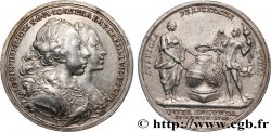 AUTRICHE - JOSEPH II Médaille, Mariage de Josépha avec Joseph II, futur Empereur d’Autriche