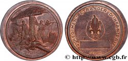 CINQUIÈME RÉPUBLIQUE Médaille, Camerone, 2e régiment étranger d’infanterie