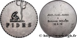 AMOUR ET MARIAGE Médaille, offerte à Suzanne Noulin
