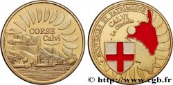 MÉDAILLES TOURISTIQUES Médaille touristique, La citadelle, Calvi