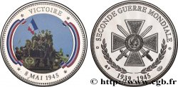 QUINTA REPUBLICA FRANCESA Médaille, Victoire, 8 mai 1945
