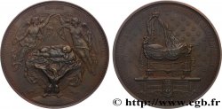 ZWEITES KAISERREICH Médaille, Berceau du prince impérial Louis-Napoléon