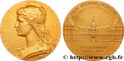 TERZA REPUBBLICA FRANCESE Médaille, Sénat, 24e conférence de l’Union interparlementaire