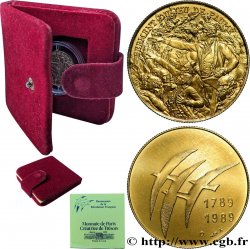 QUINTA REPUBLICA FRANCESA Médaille, Bicentenaire de la Révolution Française