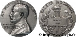 TERCERA REPUBLICA FRANCESA Médaille, Maréchal Foch, Valeur discipline