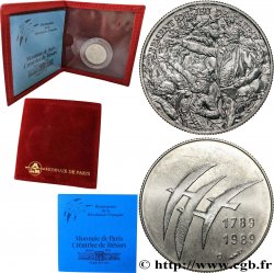 CINQUIÈME RÉPUBLIQUE Médaille Du Bicentenaire de la Révolution Française
