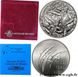 CINQUIÈME RÉPUBLIQUE Médaille Du Bicentenaire de la Révolution Française BU