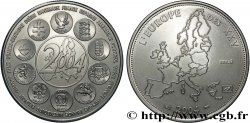 QUINTA REPUBLICA FRANCESA Médaille, Essai, Dernière année des 12 pays de l’Euro