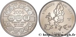 QUINTA REPUBBLICA FRANCESE Médaille, Essai, Dernière année des 12 pays de l’Euro