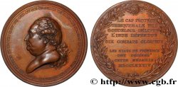 LOUIS XVI Médaille, Victoires de Pierre André, Bailli de Suffren, dans l&nbsp;Océan indien