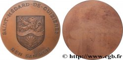 QUINTA REPUBLICA FRANCESA Médaille, Ville de Saint-Médard-de-Guizières
