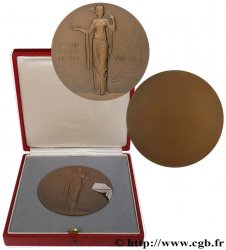 TROISIÈME RÉPUBLIQUE Médaille, Le monde civilisé et libre vaincra SUP