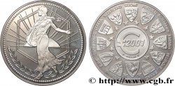 QUINTA REPUBLICA FRANCESA Médaille, Essai Euro