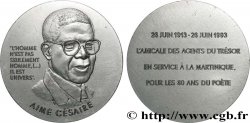 LITERATURE : WRITERS - POETS Médaille, Aimé Césaire