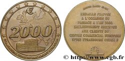 CINQUIÈME RÉPUBLIQUE Médaille, Passage à l’an 2000 TTB