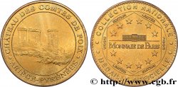 TOURISTIC MEDALS Médaille touristique, Château des comtes de Foix, Ariège-Pyrénées