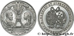 RUSSIA - ALEXANDRE II Médaille, Mariage du Prince Alfred, duc d’Edimbourg et de la Grande Duchesse Maria Alexandrovna de Russie