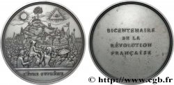 V REPUBLIC Médaille, Bicentenaire de la Révolution, L’être suprême