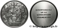 V REPUBLIC Médaille, Bicentenaire de la Révolution, Suffrage universel