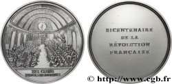 QUINTA REPUBBLICA FRANCESE Médaille, Bicentenaire de la Révolution, Les clubs révolutionnaires