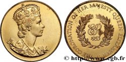 GREAT-BRITAIN - ELIZABETH II Médaille, Couronnement de la reine Élizabeth II