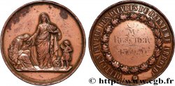 SECOND EMPIRE Médaille de quête en faveur des pauvres