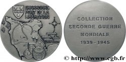 QUINTA REPUBLICA FRANCESA Médaille, Collection seconde guerre mondiale, Cherbourg
