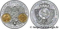 V REPUBLIC Médaille, 2000 ans d’histoire monétaire française, le franc à cheval